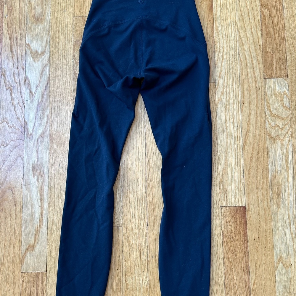 Lululemon Navy Blue Instill High Rise Tight “25 size 0